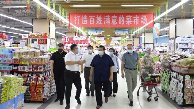市政協(xié)副主席張慶明調(diào)研重要產(chǎn)品 追溯平臺(tái)建設(shè)工作